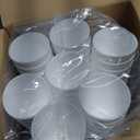 16oz Disposable White Foam Cups  Pack of 50 | Insulated Hot & Cold Drinking Cups | Ideal for Coffee, Tea, & Beverages