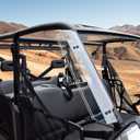 SAUTVS UTV Side Wind Deflectors for Can-Am Maverick Defender, Air Deflectors Windshield Deflector Kit for Polaris Ranger XP 1000 900 570 General 1000 Can-Am Defender Maverick Trail Accessories (2PCS)