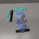 Waterproof Phone Pouch, IPX8 Waterproof Phone Case for iPhone 17/16/15/14 Pro Max, Cell Phone Dry Bag for Beach & Cruise Essentials, Touch Screen, Lanyard Included, 2 Pack (Fits Up to 8.9”)