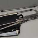 APEXCHASER Clothes Drying Rack Foldable, Stainless Steel Laundry Drying Rack Collapsible, Clothes Hanger for Sweater Baby Clothes Towel for Indoor & Outdoor, Portable Clothes Airer for Travel (48 inch)