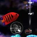 Estink Aquarium Feeding Tube, Acrylic Transparent Fish Feeder for Crystal Shrimp, Tropical Fish (Tube Length 40 cm)