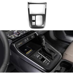 Car Gear Shift Panel Decals for Honda CR-V 2023 2024 2025 2026 Accessories CRV ABS Carbon Fiber Stickers