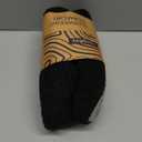 LongBay Womens Warm Curly Fur Bootie Slippers Comfy Plush Fleece Boots Memory Foam House Shoes (9.5-10.5, Black)