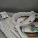 Fisher-Price Portable Baby Chair Sit-Me-Up Floor Seat With Developmental Toys & Machine Washable Seat Pad, Honeydew Drop