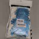 BRAVESHINE Blue Party Snowflake Backdrop - 2 Pack Hanging Foil Fringe Snow Flakes Party Streamers Curtain for Christmas Winter-Themed Frozen Birthday Bridal Shower Holiday New Year Party Decorations