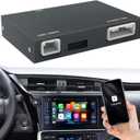 CARabc Wireless Carplay Android Auto Adapter for Toyota with Entune2.0 2014-2019, Fits for Tundra/Highlander/RAV4/Tacoma/Camry/Corolla/Avalon/Prius/CH-R/Sienna