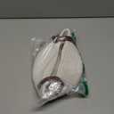 Small Woven Basket, Cute Mini Cotton Rope Storage Basket with leather handle, Tiny Decorative Round Storage Bin, Boho Empty Gift Baskets for Organizing, Toy Organizer for Nursery (Narrow handle)