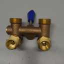 HYDRO MASTER Washing Machine Shut Off Valve1/2" Male Pipe Thread  3/4" Outlet Hose Thread.