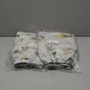 2 x Rectangle Picnic Table Cloth, Elastic Waterproof Fitted Vinyl Tablecloths for 4 Foot Tables, Wipeable Flannel Backed Table Covers for Dining, Camping, Outdoor(Magpie,24"x48")