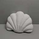 YRXRUS Outdoor Seashell Pillow, White Shell Pillows, 17x13 Inch Waterproof Throw Pillows for Beach Patio Furniture Sofa Garden Balcony Couch Accent Home Decorative, Spring Summer Outdoor Gift
