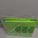 BAZIC Products 3 Ring Binder 1/2" Economy View Binders Organizer - Lime Green, Round Ring, Hold 100 Sheets Paper, for School Office Home, 1-Count