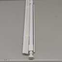 LazBlinds No Tools No Drill 1" Vinyl Mini Blinds, Cordless Blinds for Windows, Light Filtering Horizontal Window Blinds & Shades, 23" W x 36" H, White