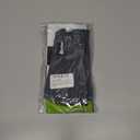 WYOX Boxing Hand Wraps Inner Gloves Men Women, Half Finger Under Mitts with Elasticated Bandages for Fist Protection, Ideal for Muay Thai, Kickboxing, MMA, and Martial Arts, Perfect for Training (L/XL (22-26cm), Black)