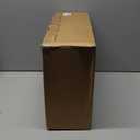 Fireproof Document Box with Lock, 5200F Fireproof Water Resistant Hard Case File Organizer Safe Box for Important Documents, Certificates, Laptop, Passports (Black)