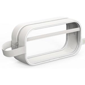 Mr. Pen- Clear Pencil Pouch, White, Clear Pencil Case, Pencil Bags, Clear Pouch