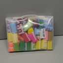 DL-YTG Latch Hook Kits Pillow Flower Crochet Yarn Cushion Colour Pre-Printed Canvas Rug Needlework DIY Pillowcase Hook and Latch Kit Christmas Home Arts Crafts Sofa Decoration 42x42cm/16 X16inch