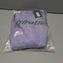 Triratna Elegant Tops for Women: V Neck Decor Gold Button Tweed Tops - Long Sleeve Shirts for Women Fall - Womens Blouses Dressy Casual Holiday Party Winter Christmas Shirts Classy Light Purple L (Purple, L)