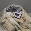 greenoak Heated Blanket Electric Throw 50"X60", Heating Blanket with 10 Heat Levels 8 Hours Auto-Off,Fleece Soft Blanket, Birthday Gifts for Grandma Seniors, Beige