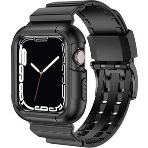 iiteeology Compatible with Apple Watch Band, Rugged Sport iWatch Band for iWatch Series 9/8/7/6/SE/5/4/3/2/1