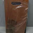 Bamboo Wood Cutting Board for Kitchen, Cheese Chopping Board, Butcher Block, 1.2" Thick with Hidden Side Handles and Juice Grooves (Carbonized)