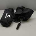 Folding Camping Chairs Lightweight & Portable, No Assembly, 360 Swivel Camping Chair for Adults, Compact Outdoor Chairs for Beach, Lawn, Travel, Backpacking, Hiking, Fishing (Black)