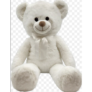 Holiday Home Jumbo Bear Plush - White, 36 in (Cream)