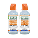 TheraBreath Whitening Mouthwash, Dazzling Mint, Dentist Formulated, 16 Fl Oz (2Pack)