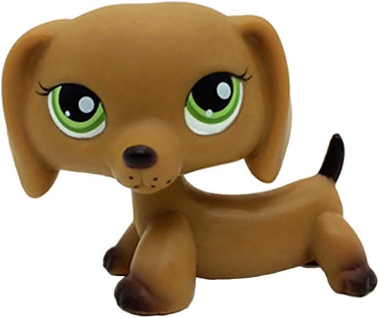 Brown Dachshund Dog Puppy #139 Mini Pet Toys Animal Figure