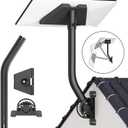Starlink Gen 3 Mount, 180 Adjustable Starlink Mounting Kit, Heavy Duty Pivot Starlink Wall Mount, Starlink Pole Mount for Gen 3