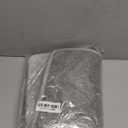 Sparkle Bath Mats for Bathroom Non Slip 23.5" X 15.5", Super Soft Microfiber Blue Bathroom Rugs Washable, Fluffy Absorbent Bath Rugs, Quick Dry Shower Mat Gifts, Blue and White