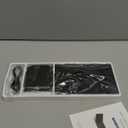 Samsers Foldable Bluetooth Keyboard with Touchpad - Portable Wireless Keyboard with Holder, Rechargeable Full Size Ultra Slim Pocket Folding Keyboards for Android Windows iOS Tablet & Laptop - Black (BT x1)