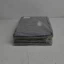 3 Pack Collapsible storage bins with lid. Foldable Storage bins for shelves, closet, office bedroom, or nursery. Containers made with linen fabric and stainless steel handles for organizing.