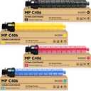 MP C306 MP C307 MP C406 MP C407 Toner Cartridge 4 Pack Compatible for Ricoh | Replacement for Ricoh 842091 842092 842093 842094 Toner for MP C306 C307 C406 C407 Printer Ink (Black, Cyan, Magenta, Yellow)