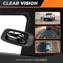 1916102 Tailgate Handle Backup Camera Compatible with 1999-2006 Silverado/Sierra 1500 2500 3500 HD Pickups Reversing Rear View Park Assist Camera W/12V Power Cable 15046512 15228539