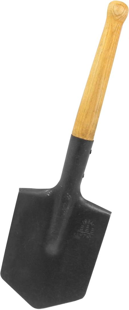 PetriStor Shovel 1984 Steel Special Forces Shovel with Wood Handle