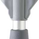 PCP Aluminum Crutches, Push Button Adjustable Height, Lightweight, 1 Pair, Kids Child Size (4'0" to 4'6")