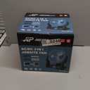 Battery Operated Fan Compatible with Makita 18V Battery with AC Adapter (No Batteries) Up to 650CFM, Variable Speed, Low Noise 30dB, Portable Cordless Fan for Camping, Jobsite