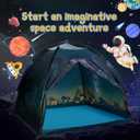 Mnagant Kids Play Tent Imaginative Play Popup Tents Space World Tent for Kids Indoor/Outdoor Fun-Kid Galaxy Dome Tent Playhouse for Boys and Girls,Perfect Kids Gift- 47" x 47" x 43"