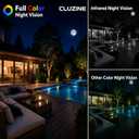 4MP 2K Window Camera, No Glare Thru-Glass Full-Color Night Vision, 2.4GHz & 5GHz WiFi Indoor Cameras for Home Security, Easy Install, Motion Detection, No Monthly Fee, 24/7 Recording
