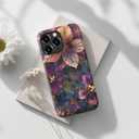 DorisMax for iPhone 13 Pro Max Case Cute, Preppy Trendy Floral Design