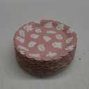 Havawish 100 Pcs Christmas Paper Plates Pink Ghost Boo Disposable Plates 9 Inch Cute Cartoon Ghost Tableware decorations for Christmas Happy Boo's Day Birthday Baby Shower Party Supplies