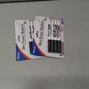 2 x BAZIC Products Dry Erase Marker Black Fine Tip, Whiteboard Pen Marcador, Low Odor Markers White Board Pens for Office School Supplies (4/Pack), 1-Pack