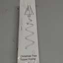 Christmas Tree Topper Holder - Twist On Universal Stabilizer with Adjustable Attachments. Secure Lock for Treetop Ornaments, Fits Most Basic Tree Types & Topper (Green)