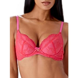 Gossard Women's Superboost Lace Padded Plunge Bra (28F)