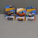 Hot Wheels HW turbo 5/5 Fast Felion, Hot Wheels Deora III, Surf's Up 4/5 [Orange] 71/250, HOT WHEELS HOT WHEELS LET'S RACE - Rodger Dodger, Pack of 3