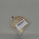 Heavy Duty Dog Chain Collar with Dog Tag, Bell, 18K Gold Plated 14MM Stainless Steel Cuban Link Chain Collar with Bling Rhinestone Secure Buckle,for Small Medium Large Dogs(14mm,14'')