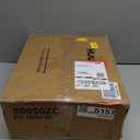 Huuger 4-Tier Bakers Rack with Reversible Power Outlet, 23.6 Inch Microwave Stand, Kitchen Coffee Bar, with Top Shelf, 6 S Hooks, Rustic Brown