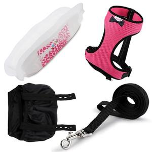 Yesito Adjustable Chicken Harness & Diaper with 5.4ft Leash | Escape-Proof Breathable Mesh | Outdoor Walking Training for Hens Ducks & Chicks | Stop Droppings & Feather Mess S