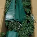 3 Feet Green Christmas Tree with Lights, 8 Modes Timer 50 Warm White Lights Battery Operated Small Artifical Full Christmas Tree for Indoor Home Office Tabletop Xmas Holiday Decorations