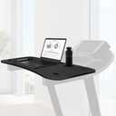 KELIXU 39" Treadmill Desk Attachment, Universal Walking Laptop Holder Desk Ergonomic Platform Workstation for Treadmill with Cup Holder, Laptop/Tablet Stand